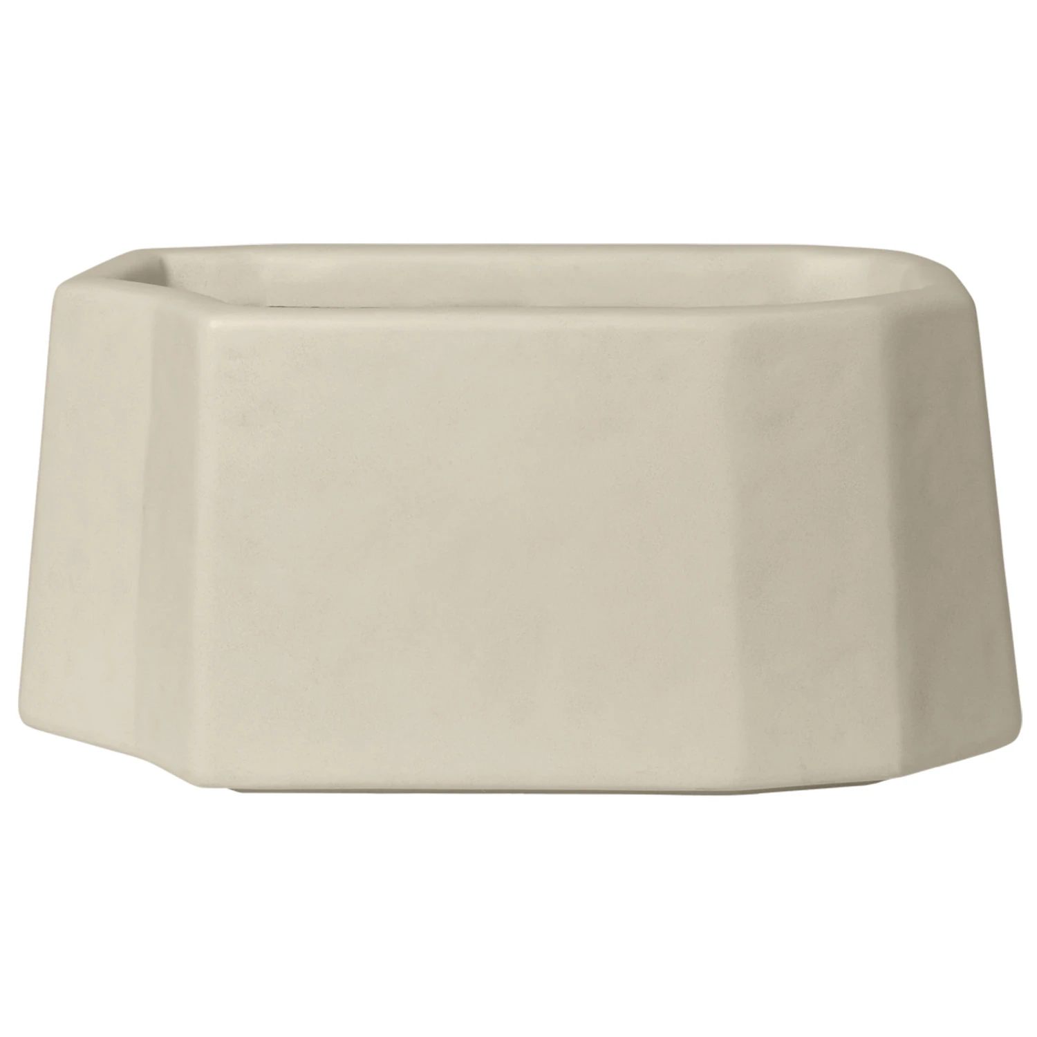 Ferm Living Staffa Blomkruka H27 Cm Ivory - Krukor Betong Elfenben