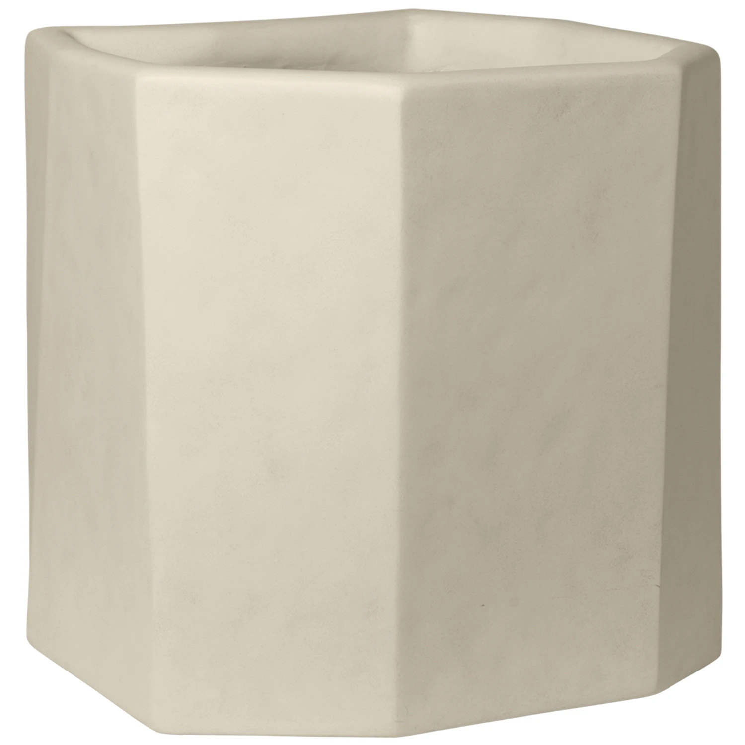 Ferm Living Staffa Blomkruka H45 Cm - Krukor Betong Ivory