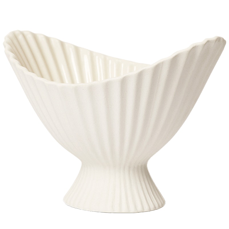 Fountain Centrepiece Skål, 19 cm, Off-white