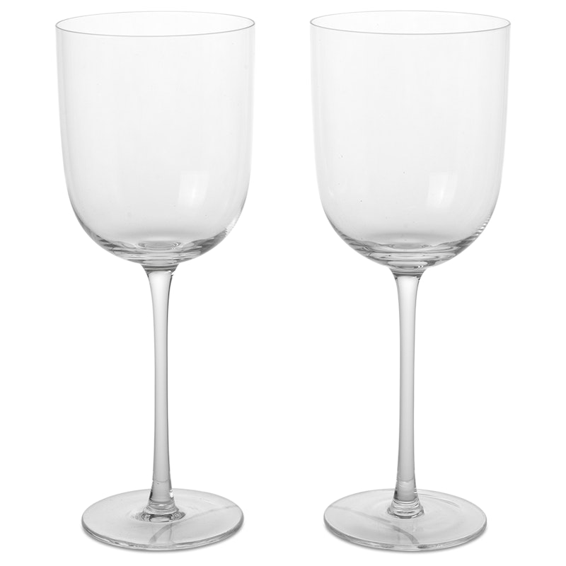 Host Rödvinsglas 2-pack, Klar