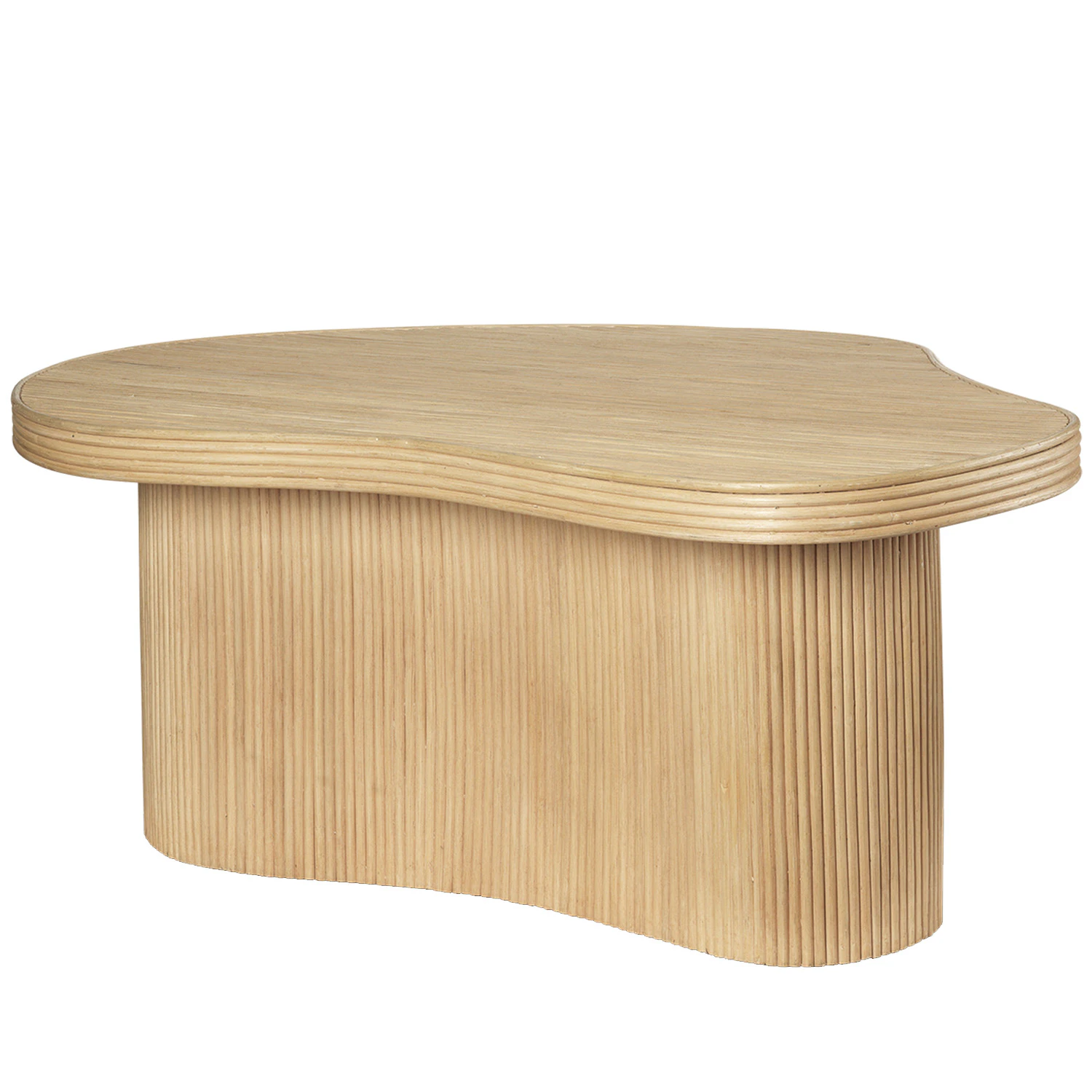 ferm living isola soffbord 70x100 cm , - soffbord plywood natural