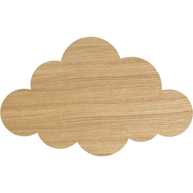 Cloud Vägglampa, Oljad Ek