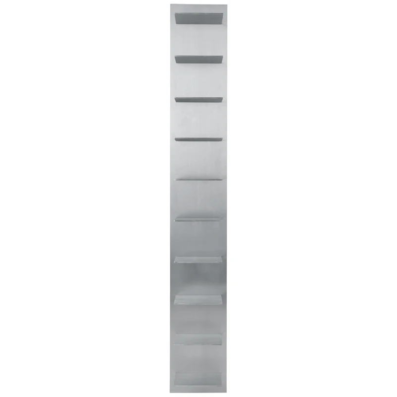 Lager Vägghylla Hög, Aluminium