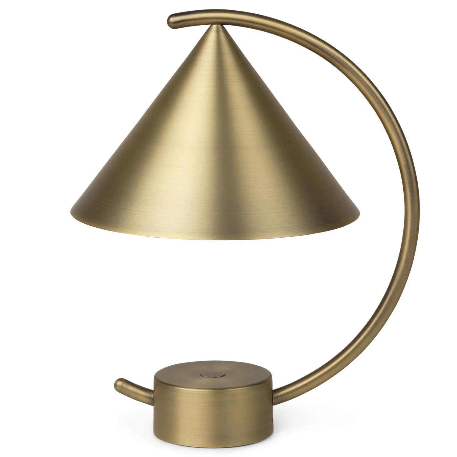 Ferm Living Meridian Bordslampa - Portabla lampor Rostfritt Stål Mässing