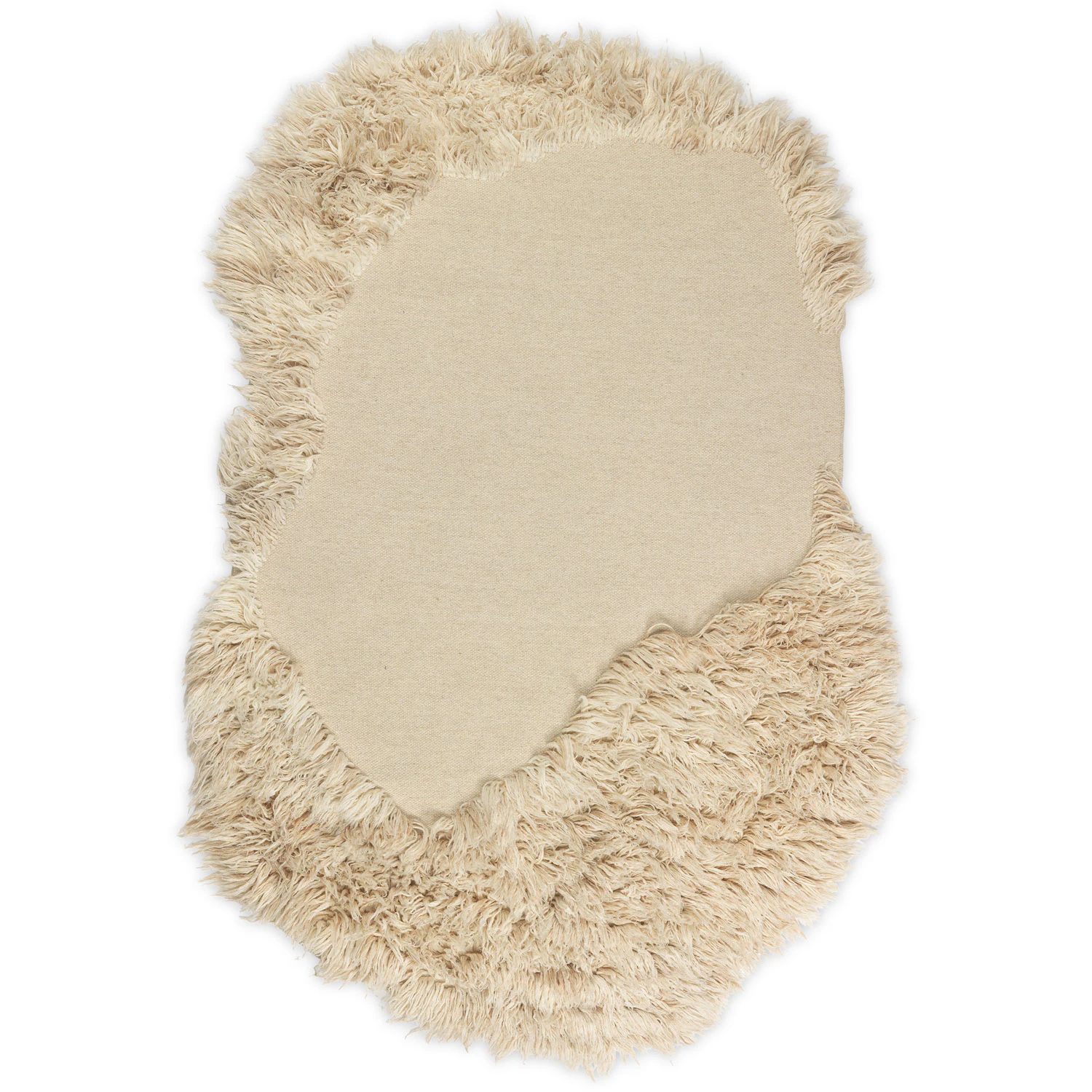 Ferm Living Norte Matta Natur 150x200 Cm - Enfärgade mattor Ull Natural