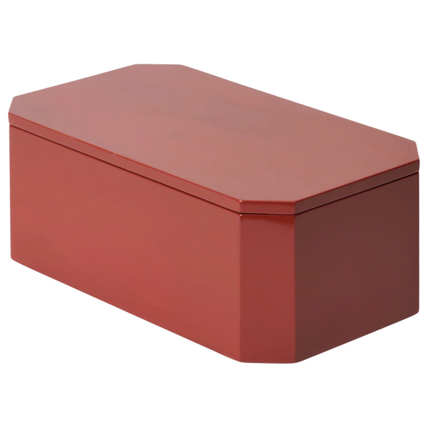 Ferm Living Nova Förvaringslåda 15x25 Cm - Boxar & askar Bambu Picante Red
