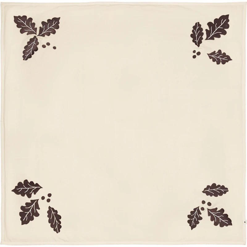 Oak Julgransmatta Kvadratisk, Natural