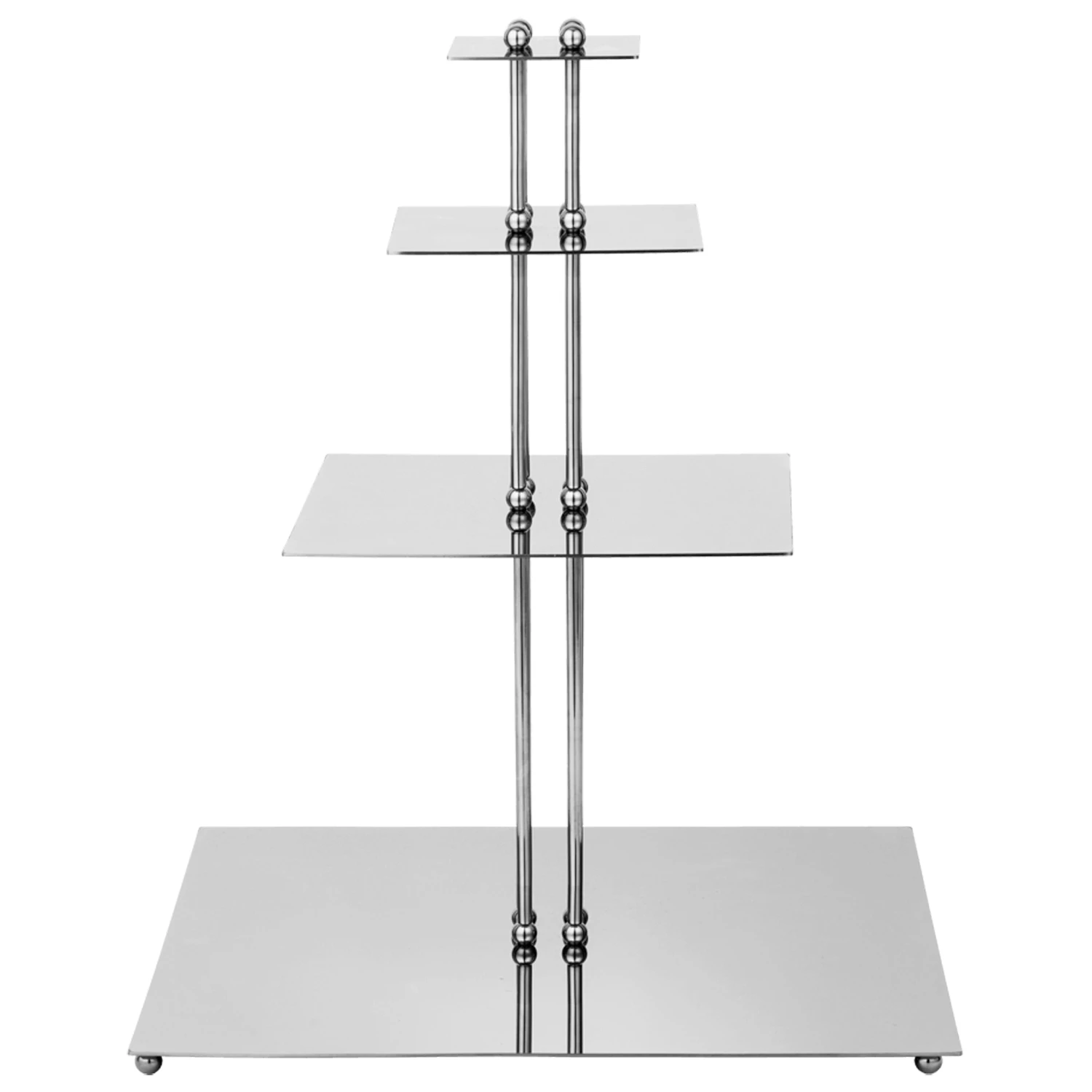 Ferm Living Orbelle Kakv&aring;ningsfat - Kakfat, T&aring;rtfat & Kupor Rostfritt St&aring;l Mirror Polished