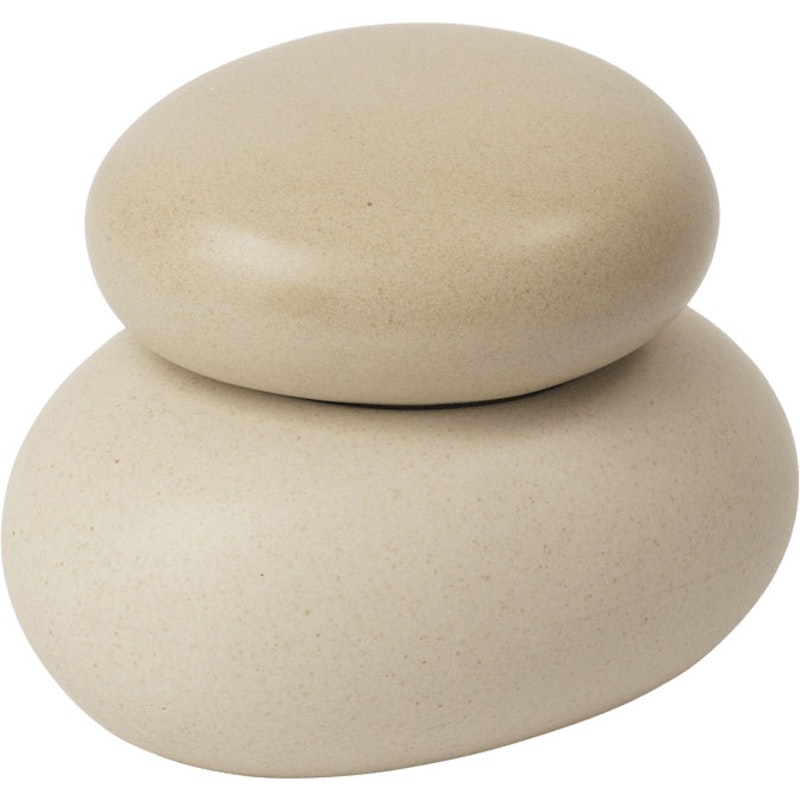 Pebble Ask Cream / Sand, 8 cm