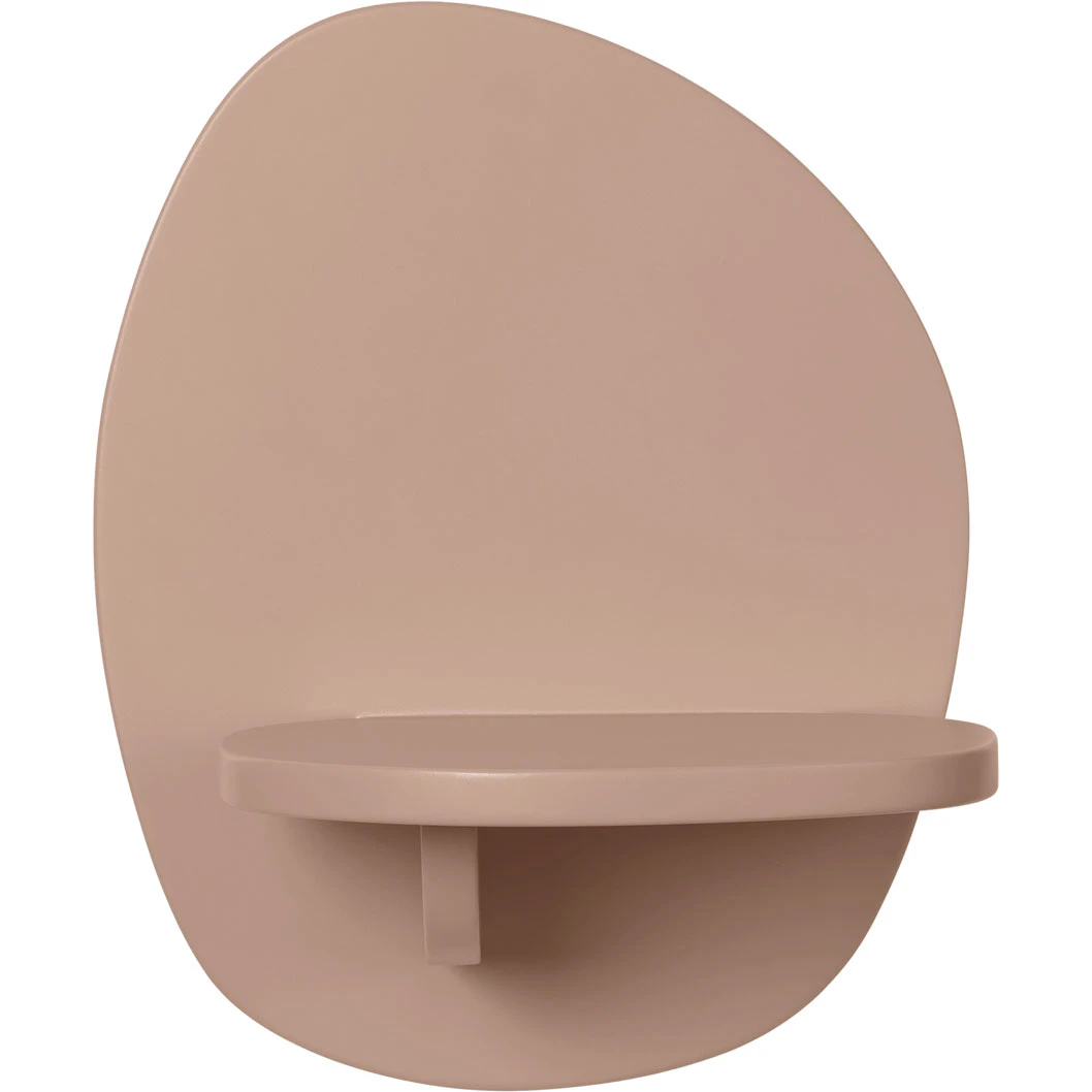 Ferm Living Pilu Hylla H25 Cm - Vägghyllor Mdf Rose