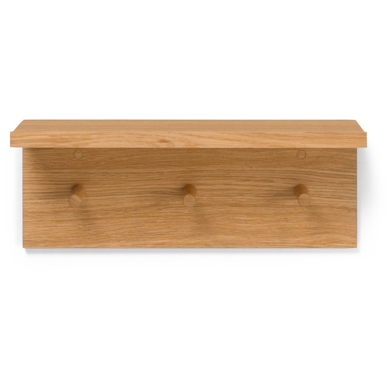 Place Hylla Med Kroklist 45 cm, Ek