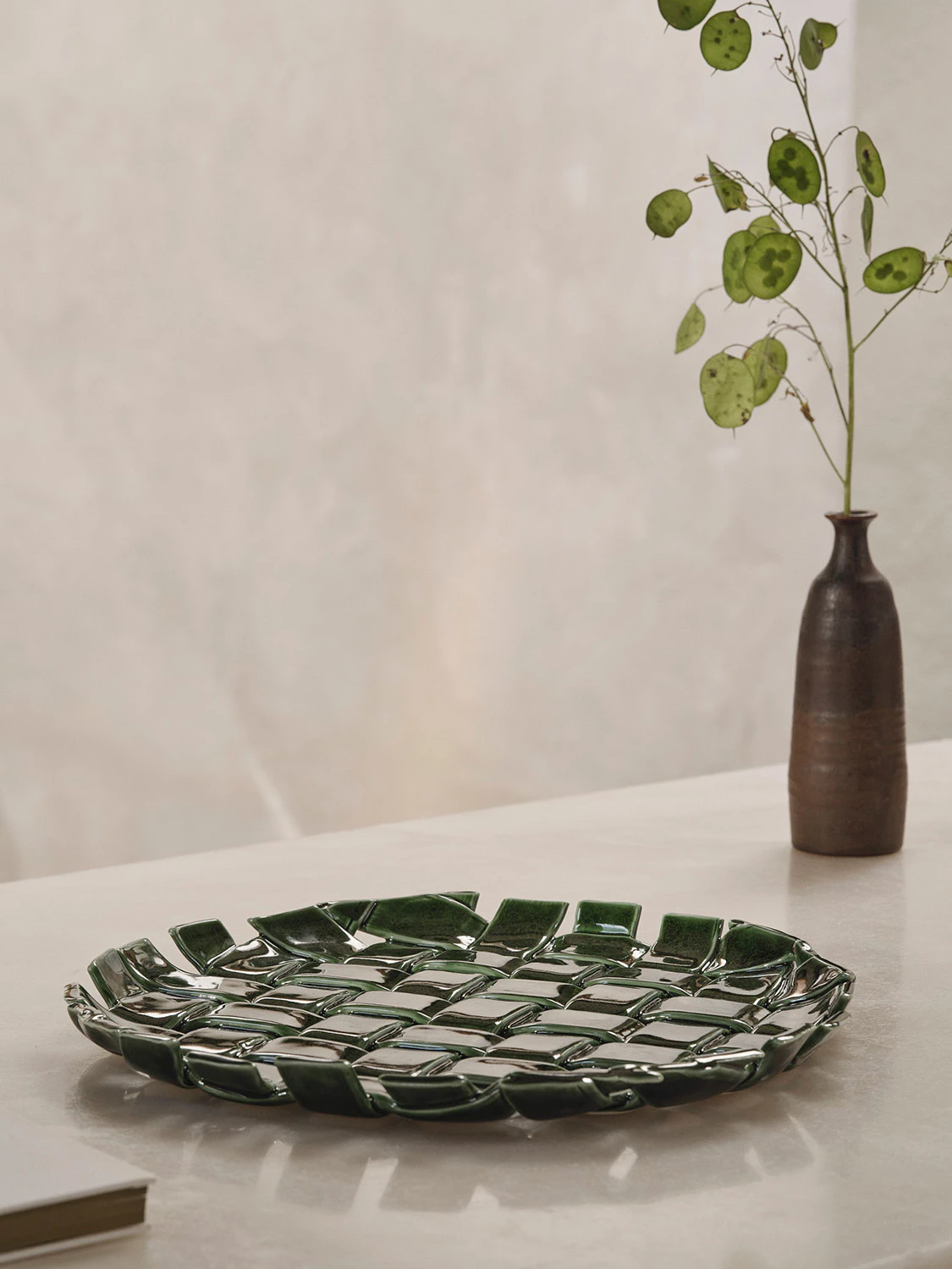 Ferm Living Plait Fat Ø30 Cm, emerald green från Ferm Living, bild 2