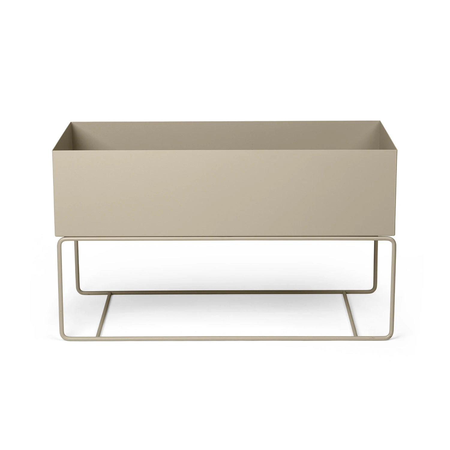 Ferm Living Plant Box Large Blomlåda - Krukor Pulverlackerad Metall Cashmere