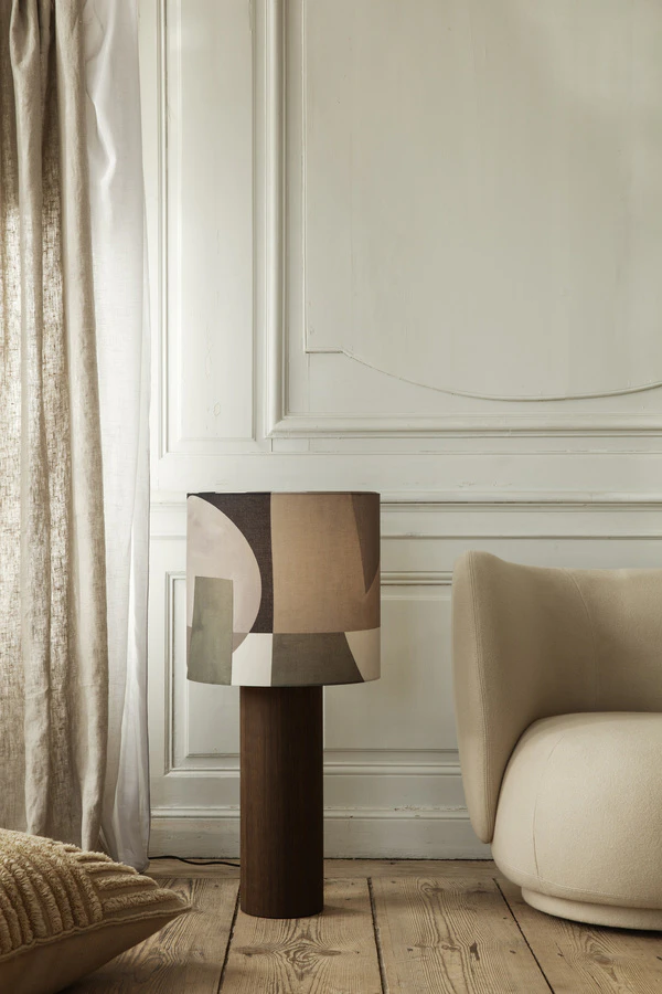 Ferm Living Post Lampfot Till Golvlampa Solid, brun från Ferm Living, bild 2
