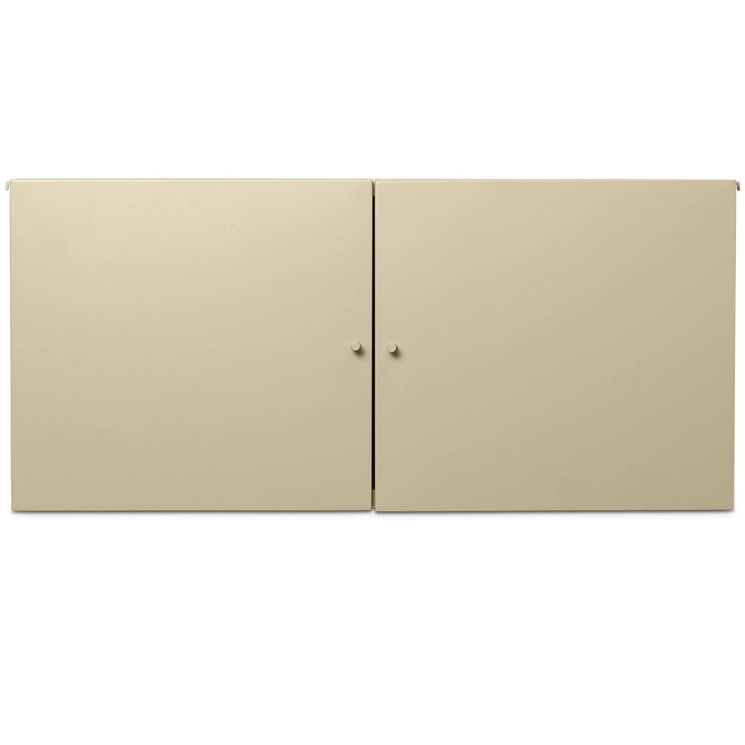 Ferm Living Punctual Cabinet - Anthracite Sk&aring;p Kashmir - Sk&aring;p & vitrinsk&aring;p St&aring;l Cashmere