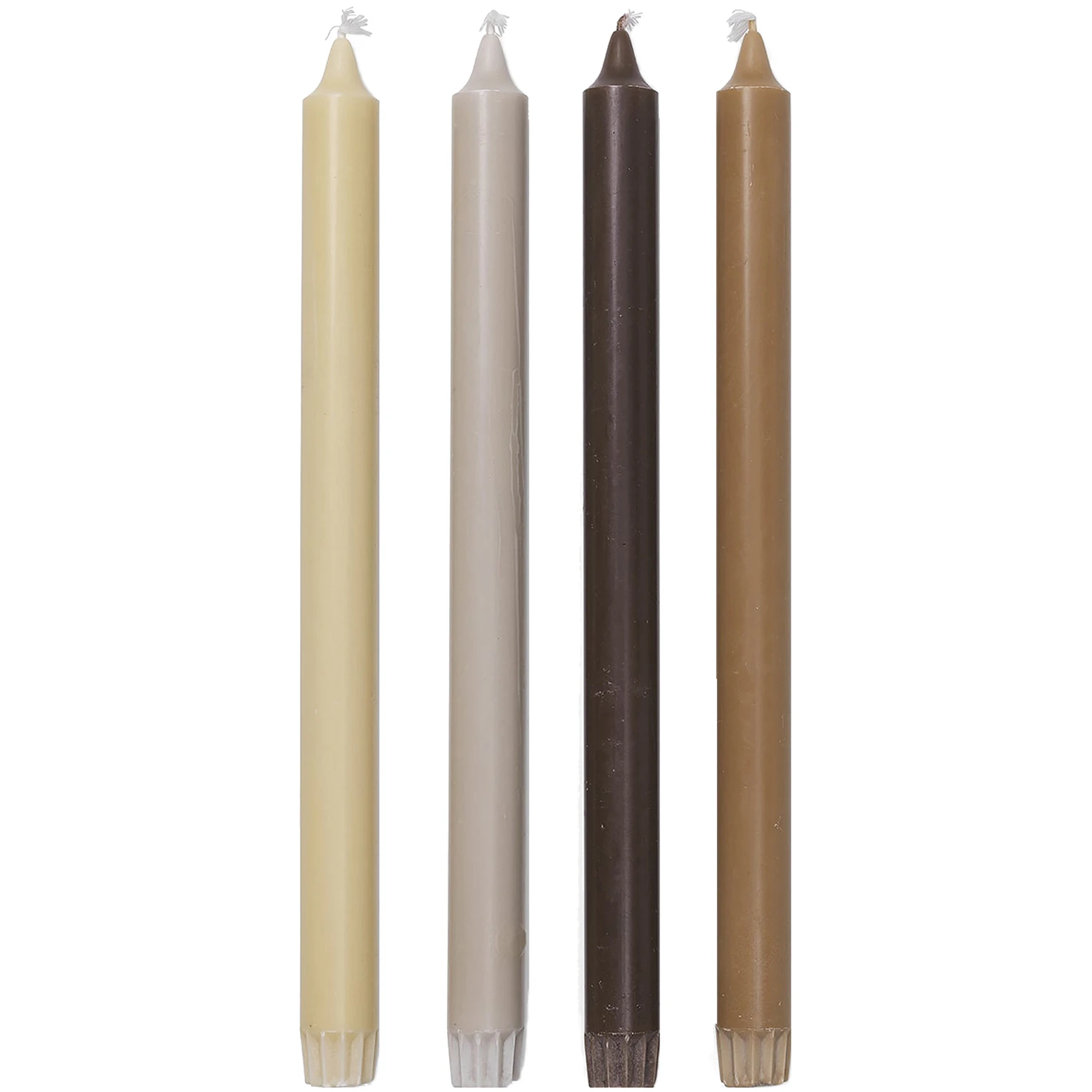 Ferm Living Pure Ljus 30 Cm 4-pack - Ljus Stearin Calm blend