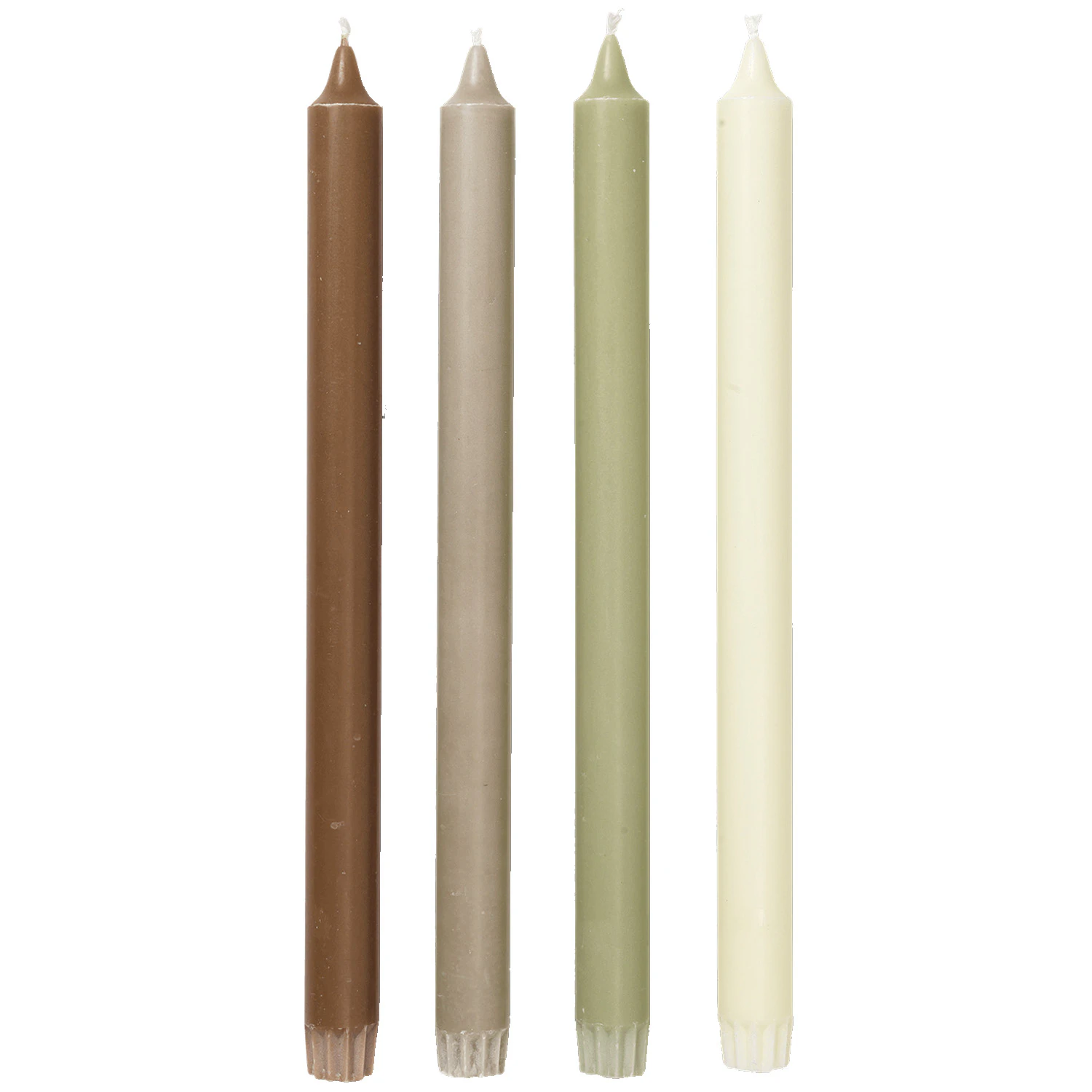 Ferm Living Pure Botanic Blend Ljus 30 Cm 4-pack - Ljus Stearin Mixed