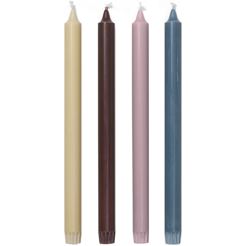 Pure Ljus 30 cm 4-pack, Whimsical Blend