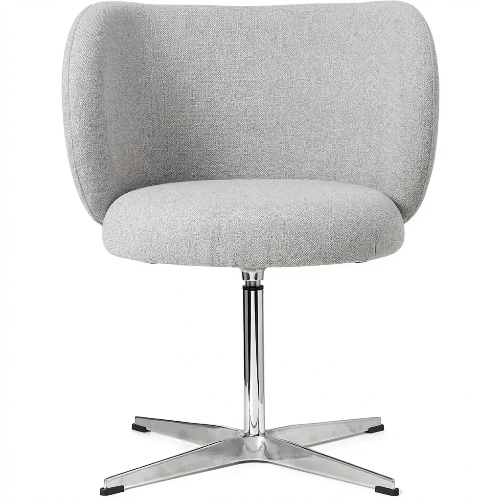 Ferm Living Rico Dining Swivel Stol Off-white - Stolar Bouclé