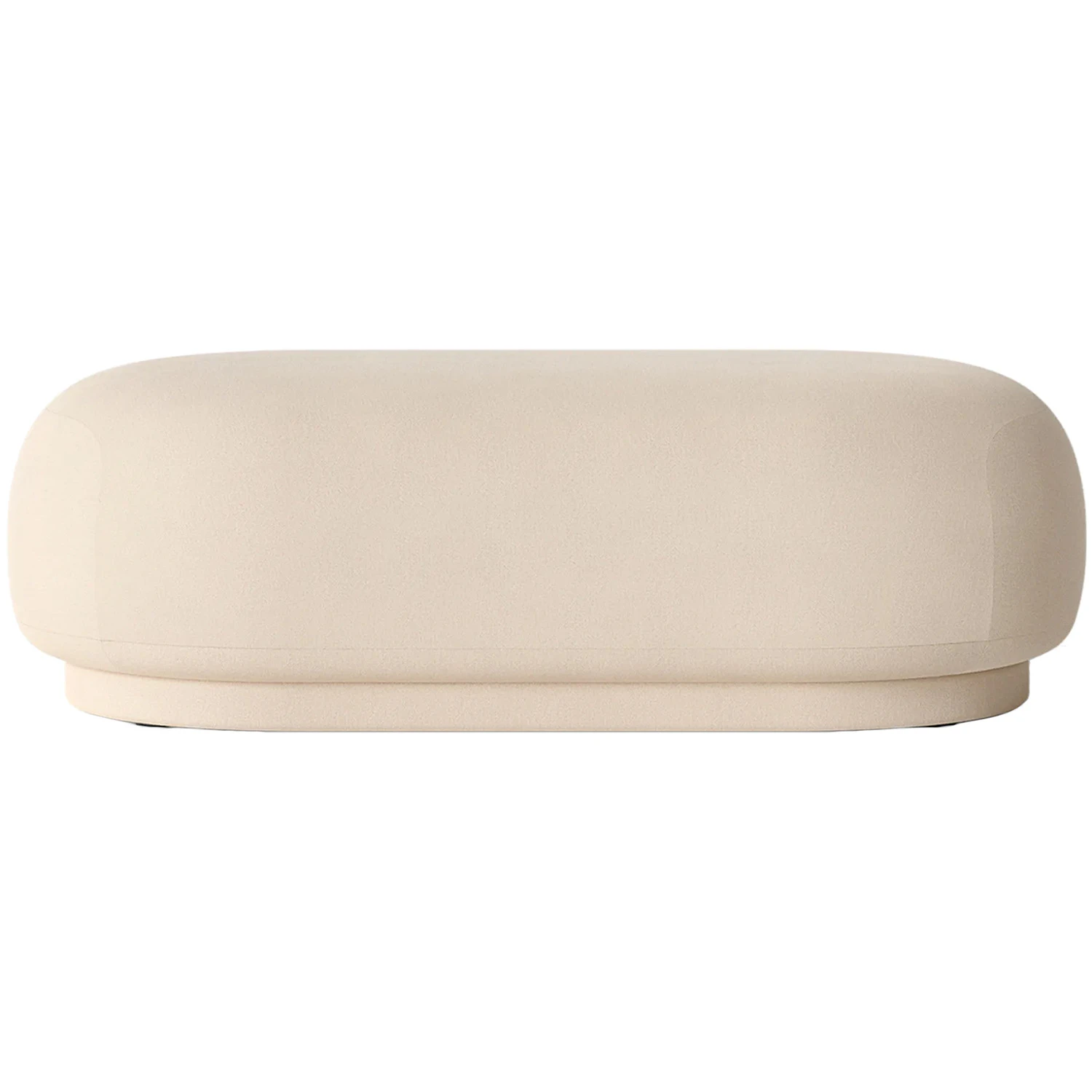ferm living rico ottoman sittpuff - sittsäckar & sittpuffar polyester off-white