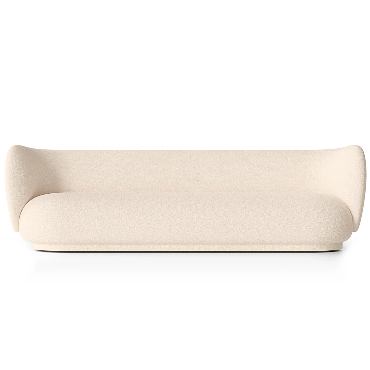 Ferm Living Rico Wool Boucle 4-sitssoffa - 4-sitssoffor + Ullboucl&eacute; Off-White