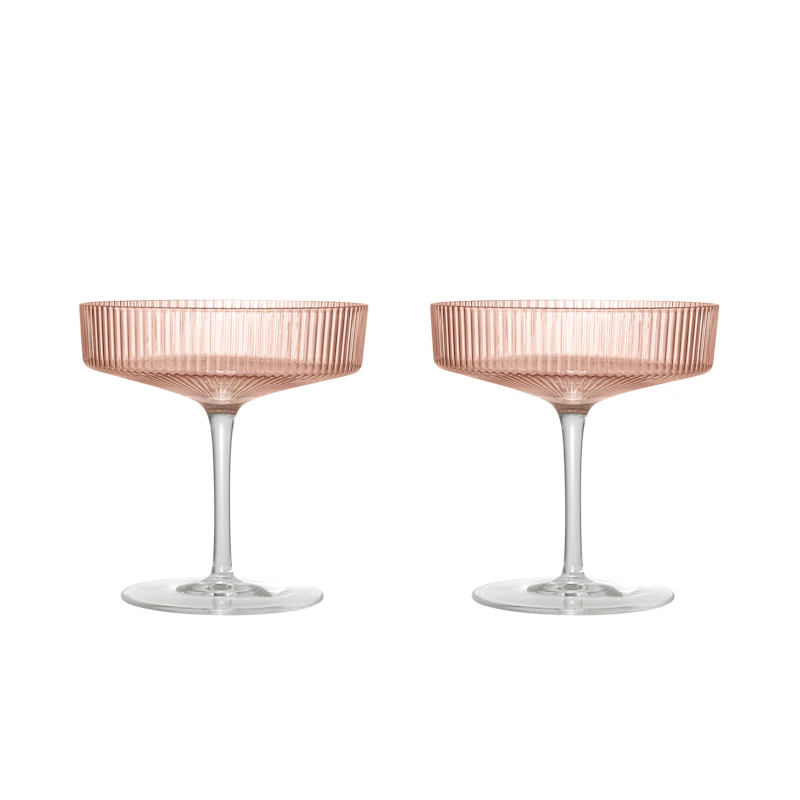 Ripple Champagnekupa 2-pack, Blush