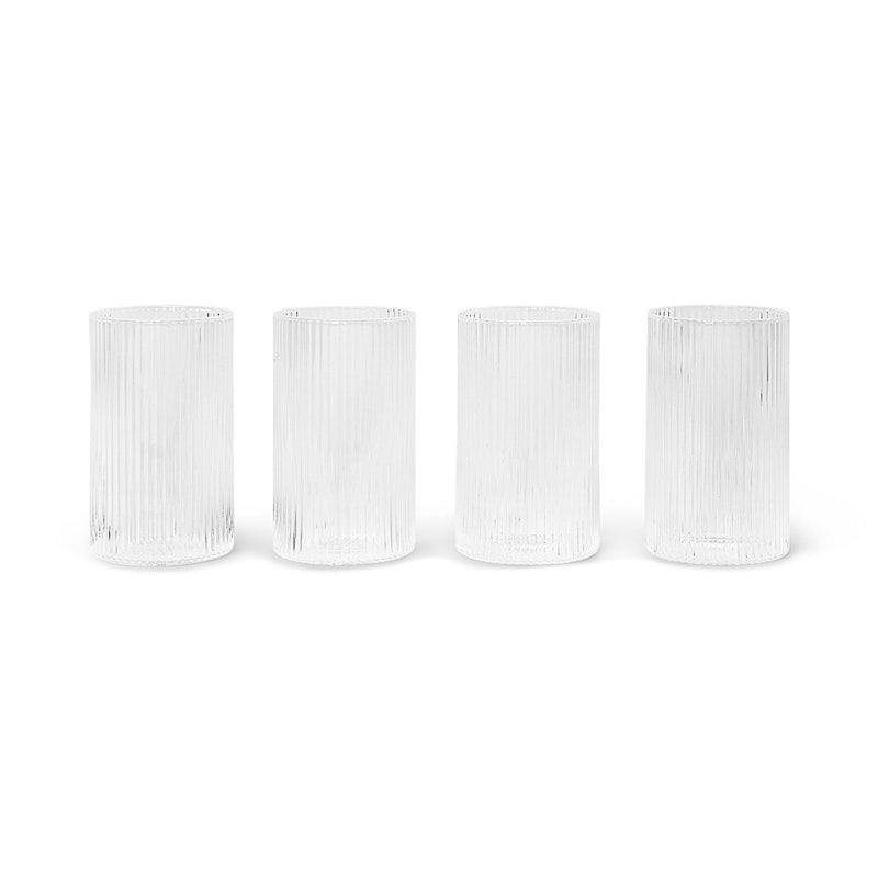 Ripple Dricksglas 14 cl 4-pack, Klar