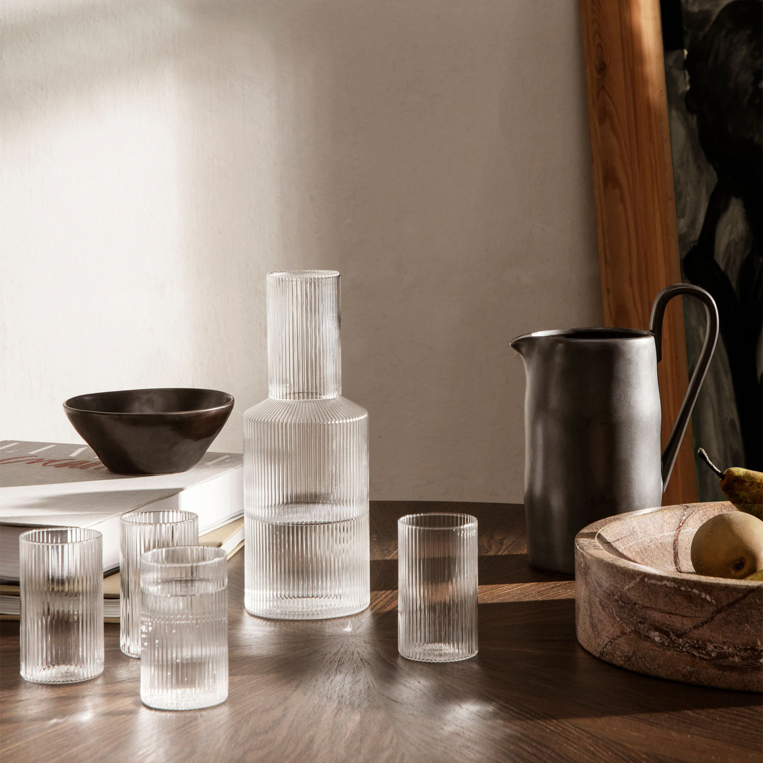 Ferm Living Ripple Dricksglas 14 Cl 4-pack, klar från Ferm Living, bild 2