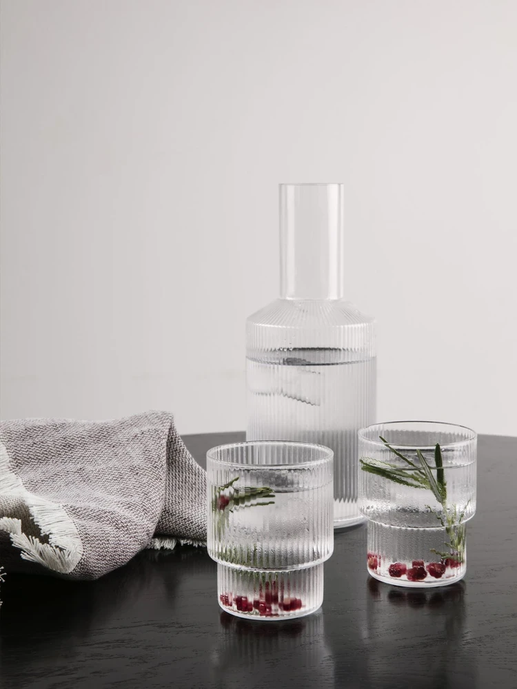 Ferm Living Ripple Glas 4-pack, klar från Ferm Living, bild 5
