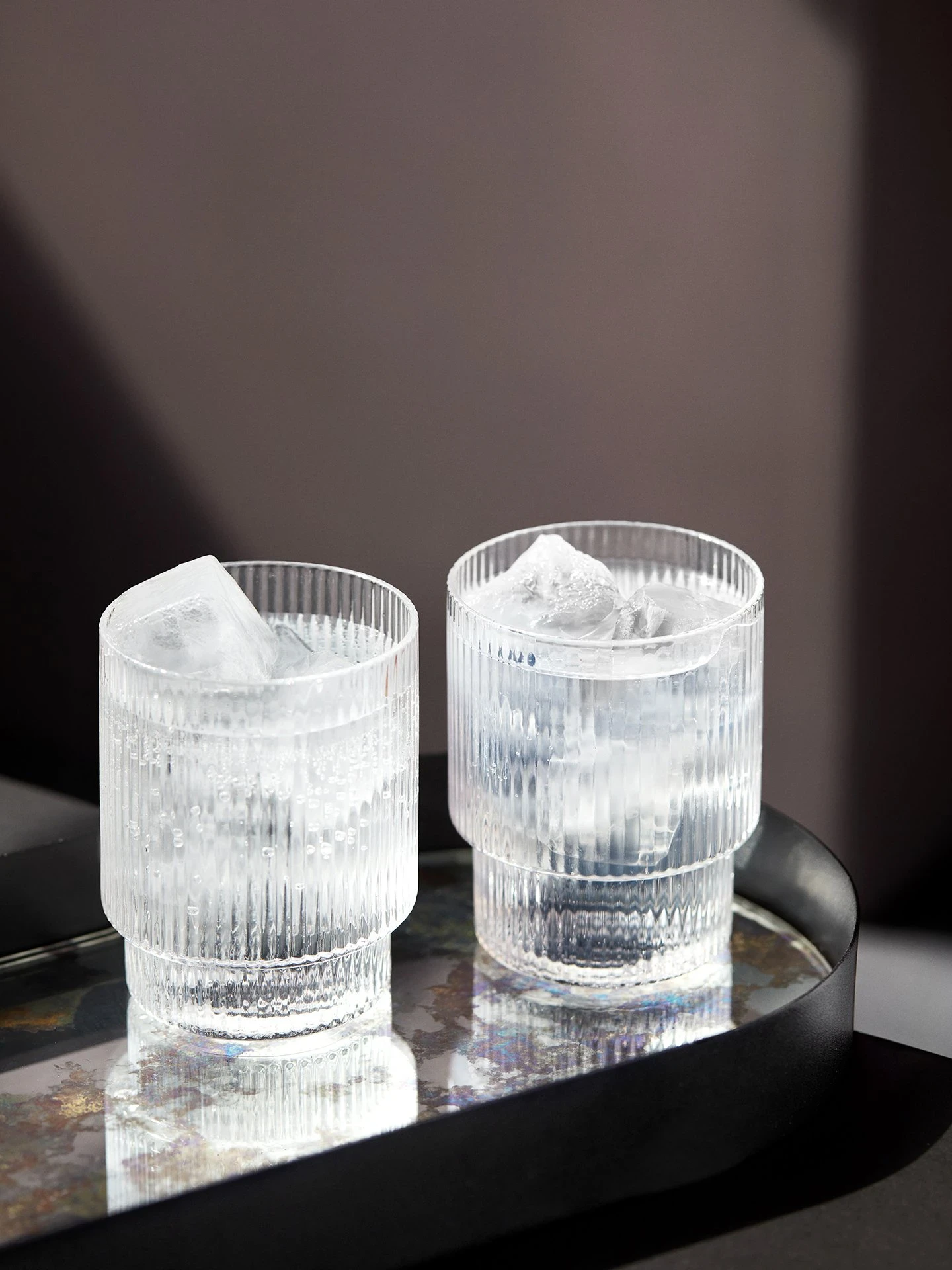 Ferm Living Ripple Glas 4-pack, klar från Ferm Living, bild 3