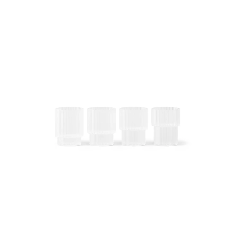 Ripple Glas Small 6 cl 4-pack, Frostad