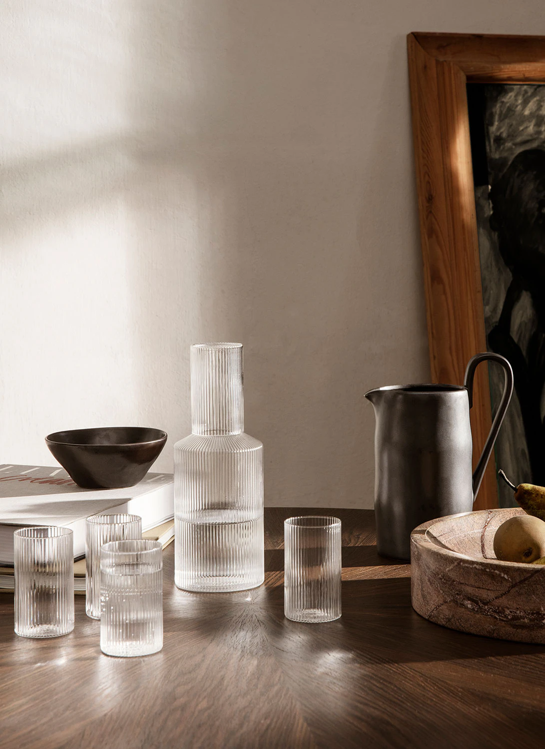 Ferm Living Ripple Karaff 1 L, klar från Ferm Living, bild 6