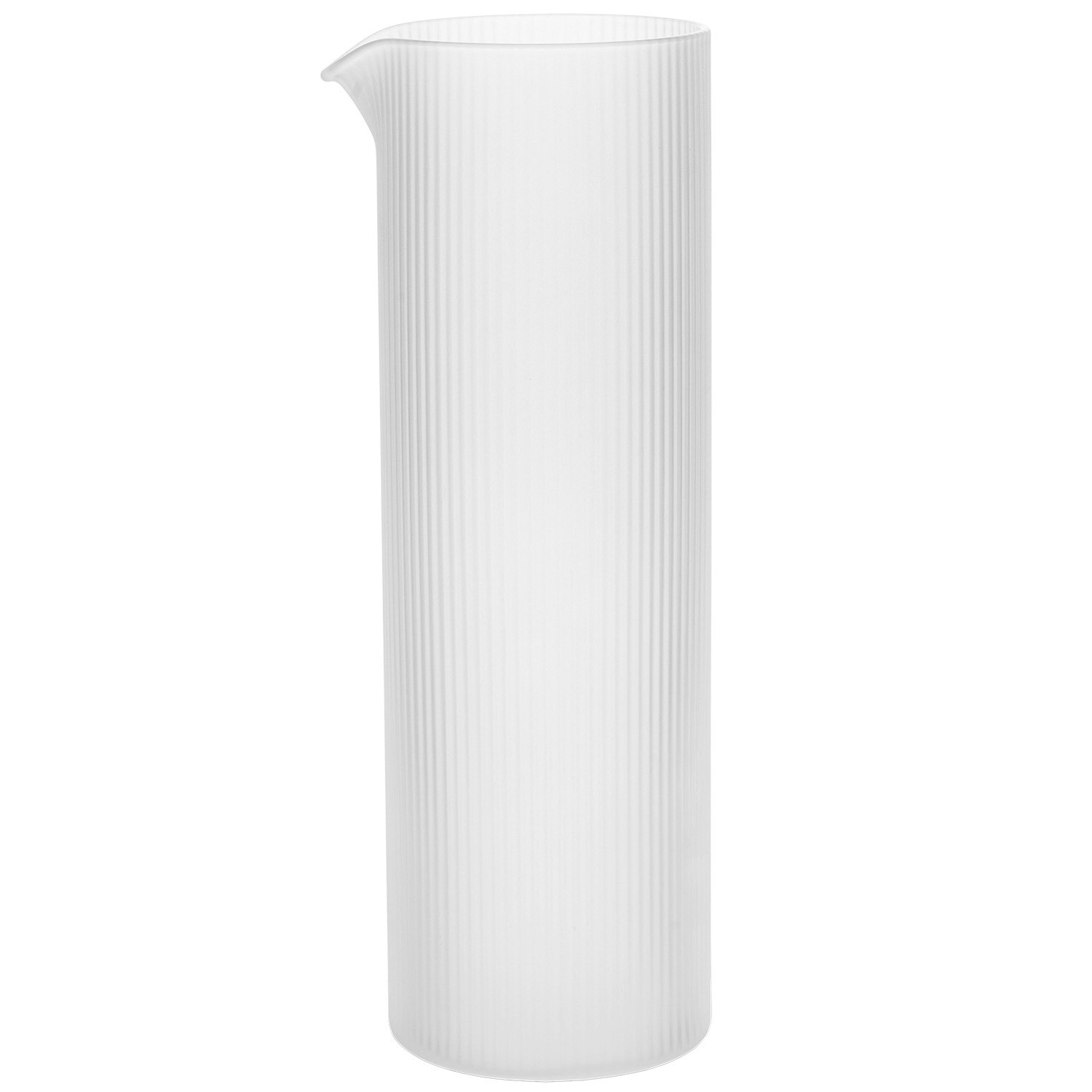 Ferm Living Ripple Karaff H25.5 Cm Frosted - Vattenkaraffer & Vattenkannor Glas Frostad