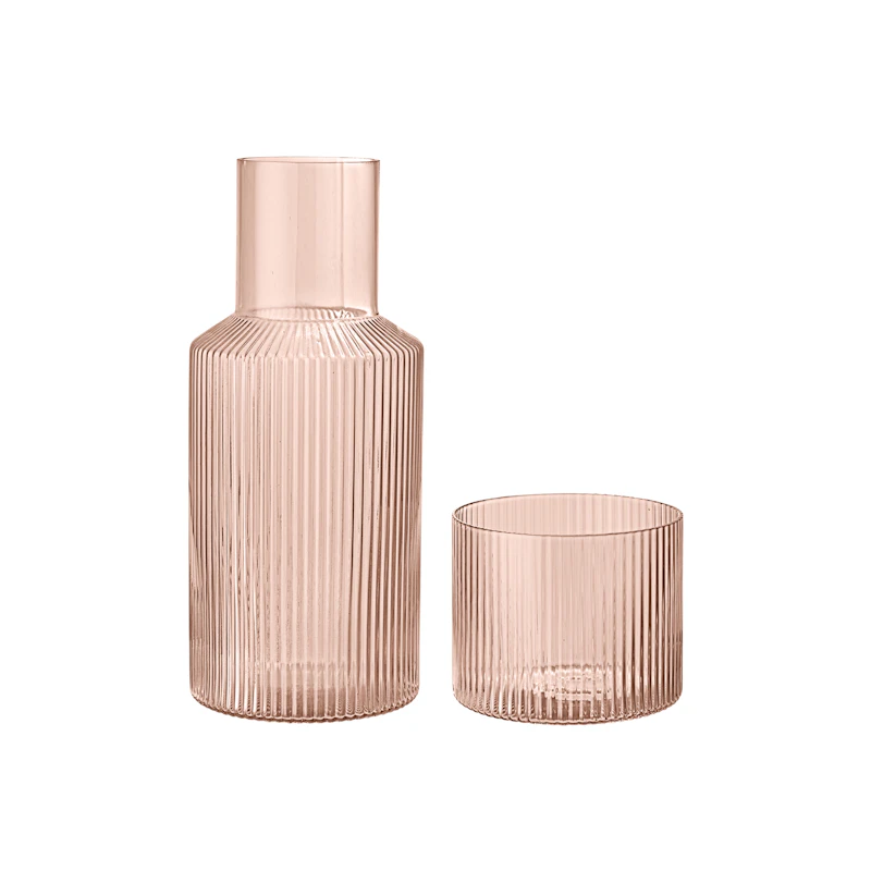 Ripple Karaffset 2-pack, Blush