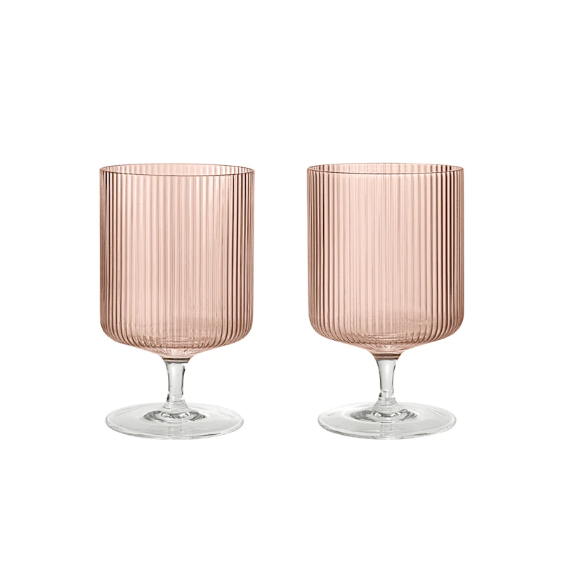 Ripple Vinglas 2-pack, Blush