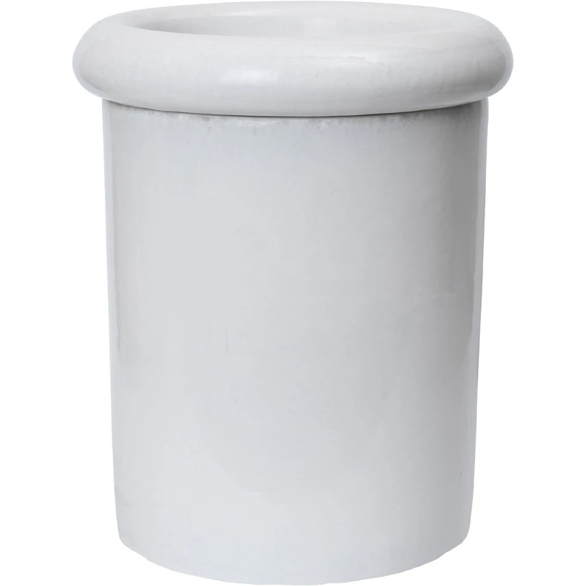 Ferm Living Rollo Kruka 36 Cm - Krukor Terrakotta Vit