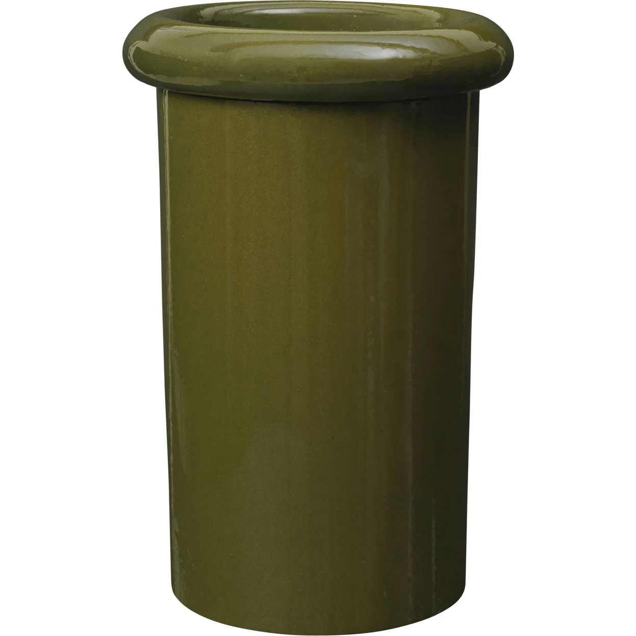 Ferm Living Rollo Kruka 46 Cm - Krukor Terrakotta Mossgrön