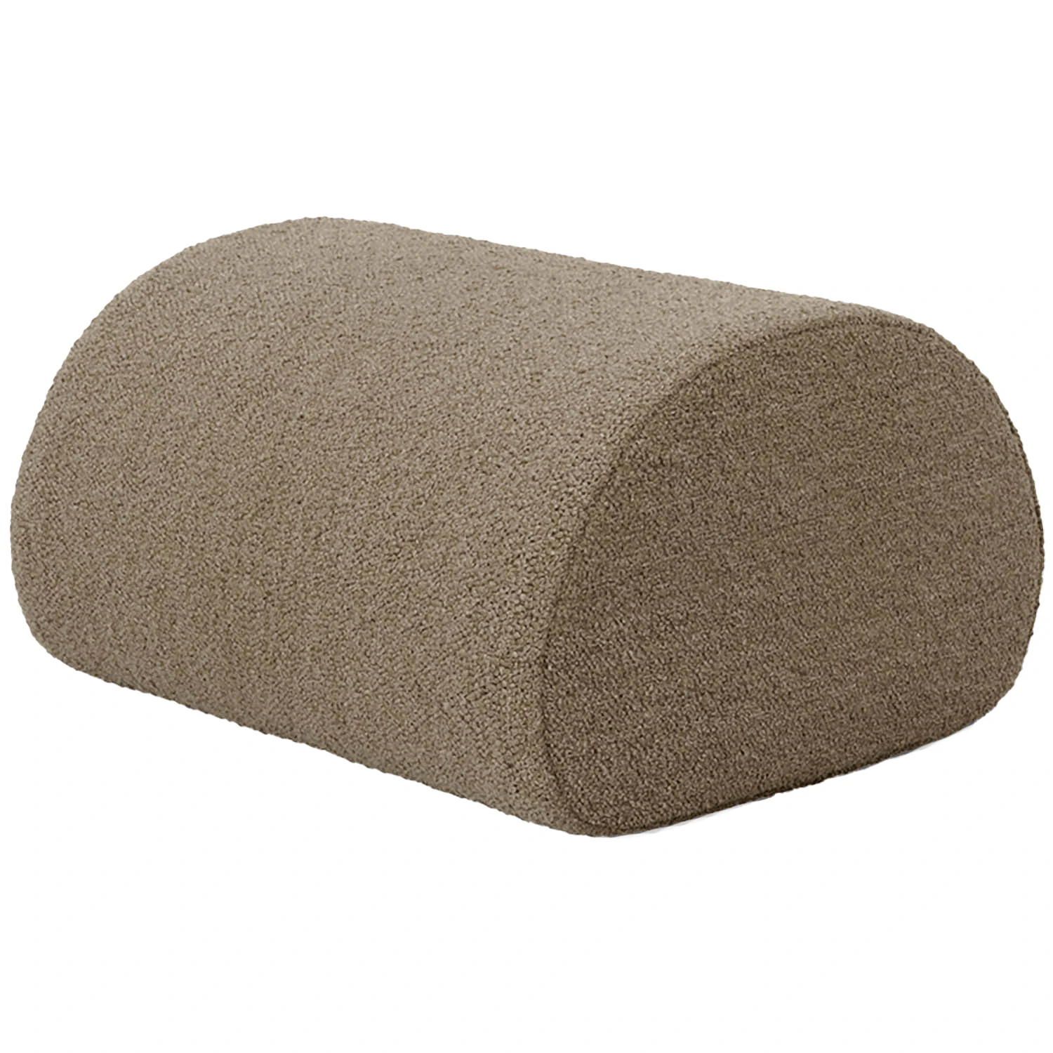 ferm living rouli sittpuff / fotpall - fotpallar bouclé sand