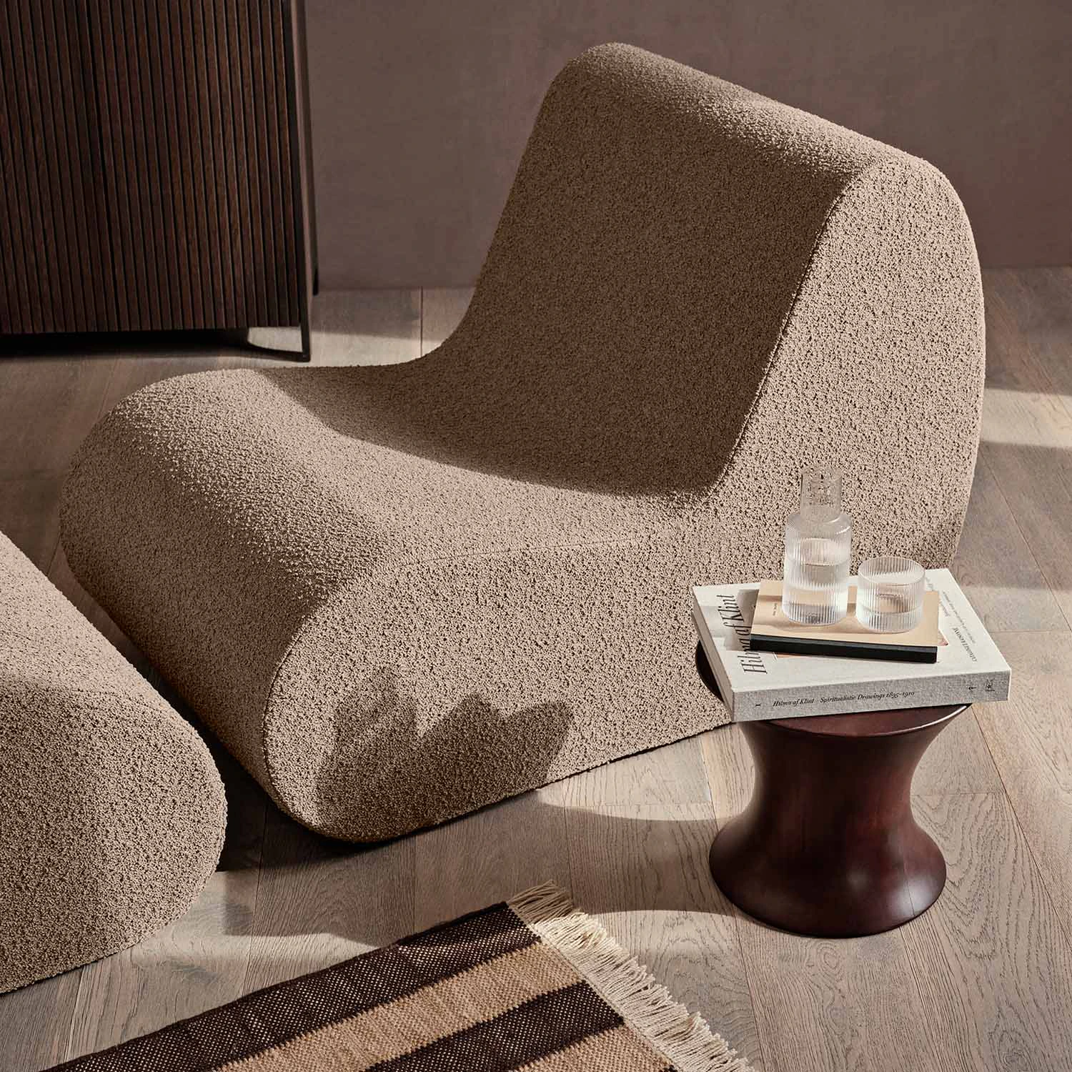 Ferm Living Rouli Sittpuff / Fotpall, sand från Ferm Living, bild 2
