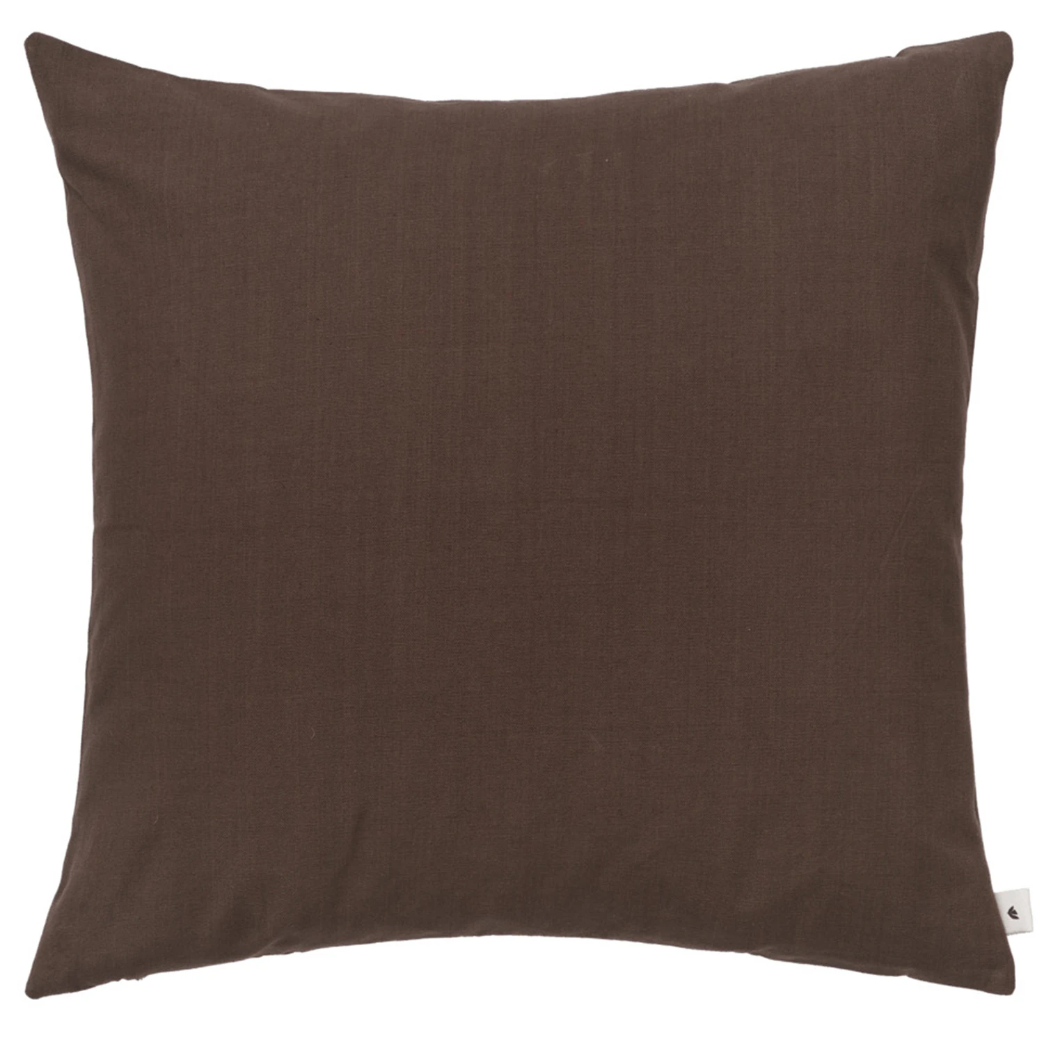 Ferm Living Sen Kuddfodral 50x50 Cm Chocolate - Prydnadskuddar & Fodral Ekologisk Bomull Choklad