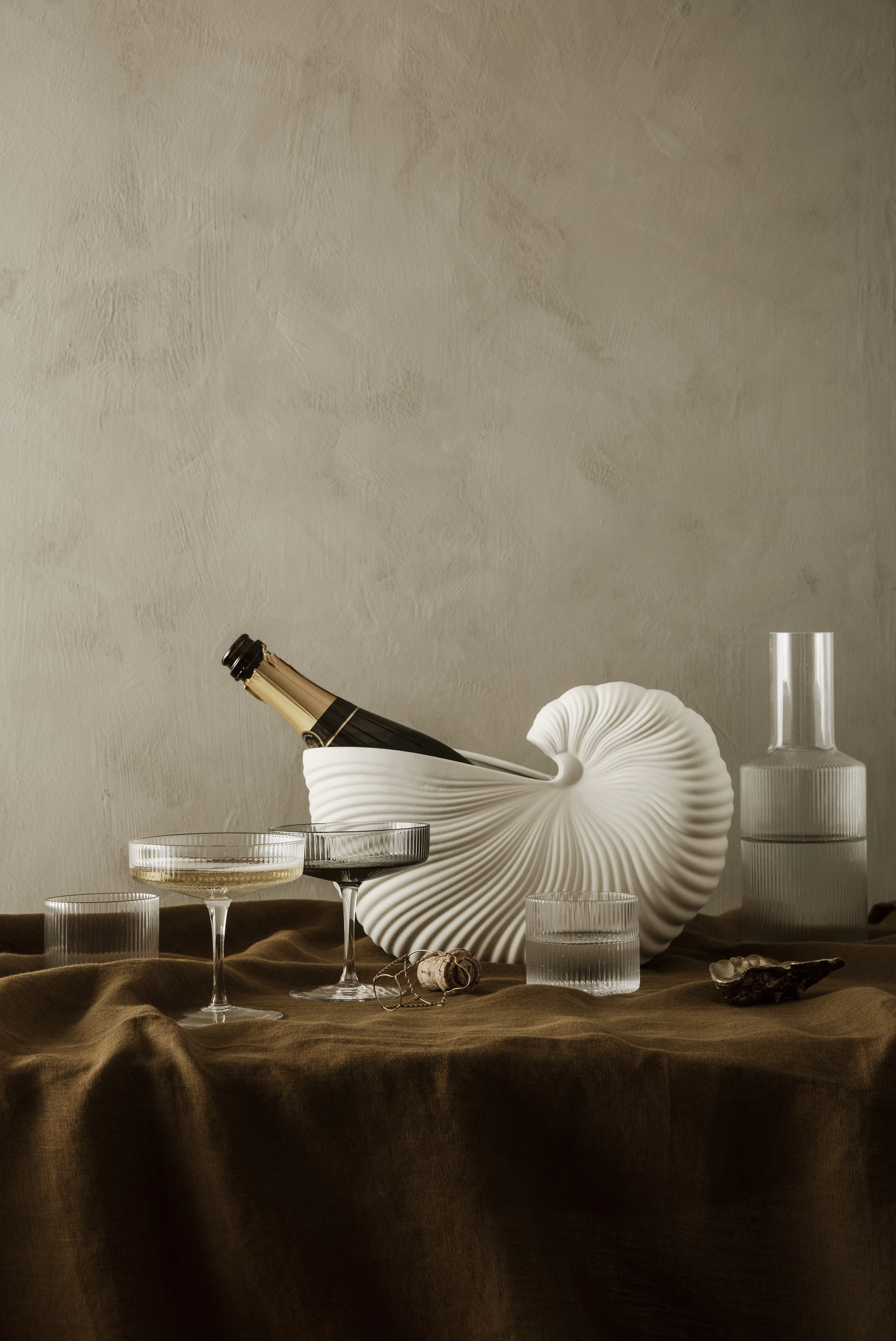 Ferm Living Shell Vas, off-white från Ferm Living, bild 5