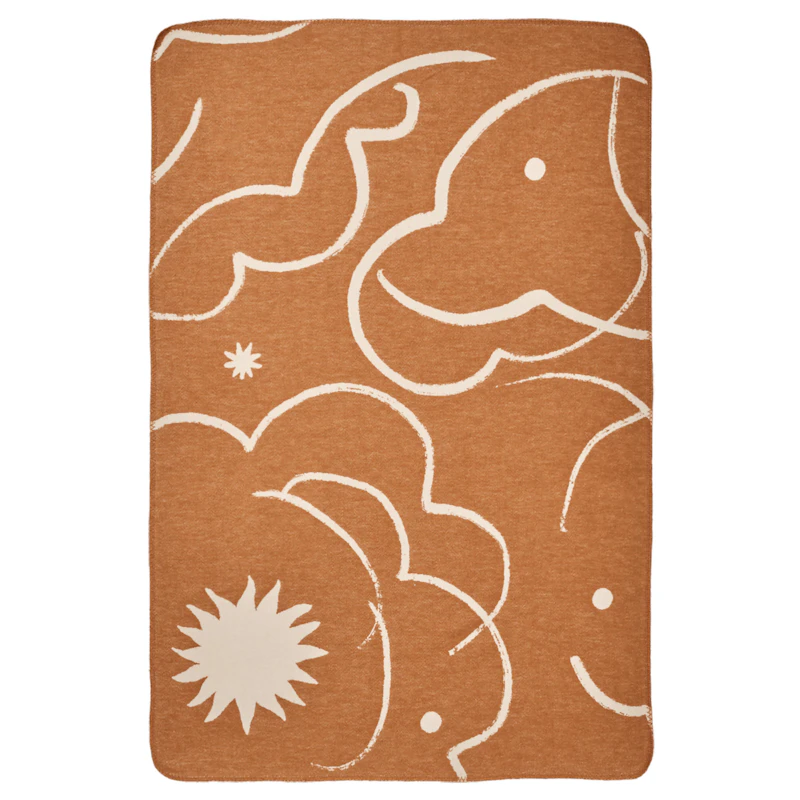 Skye Filt 80x120 cm, Sienna