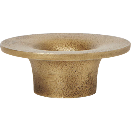 Ferm Living Soothe Ljusstake - Ljusstakar Aluminium M&auml;ssing