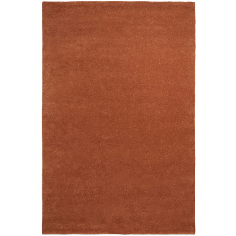 Stille Tufted Matta 200x300 cm, Rödbrun