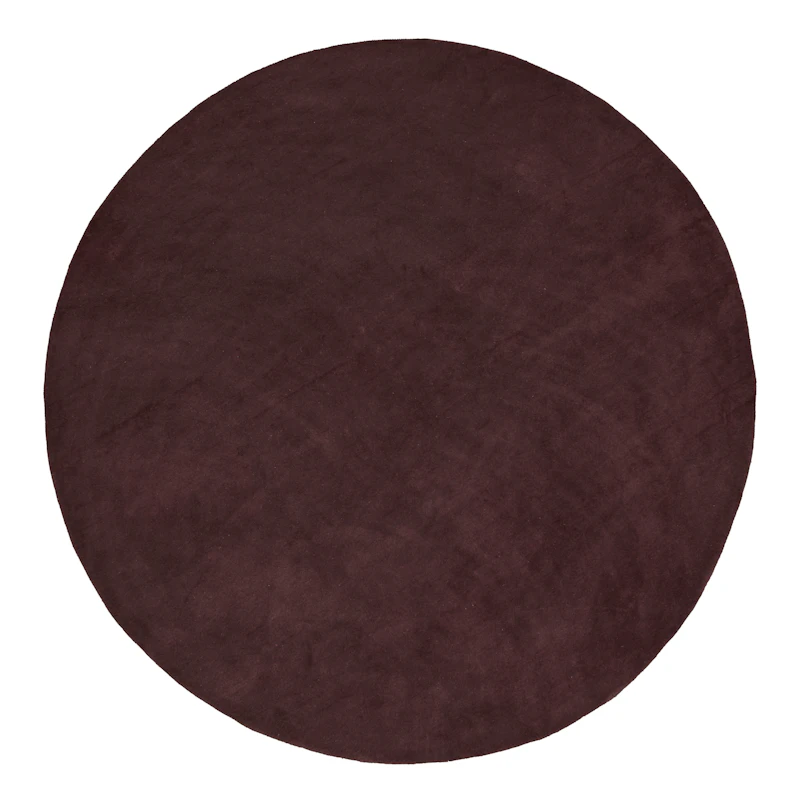 Stille Matta Ø240 cm, Dark Pecan