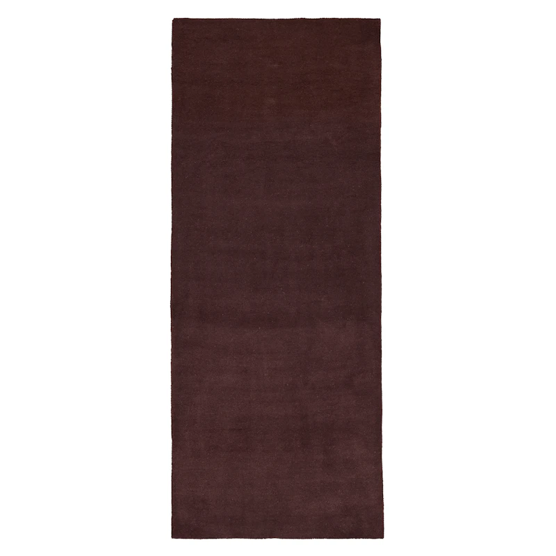 Stille Ullmatta 80x200 cm, Dark Pecan