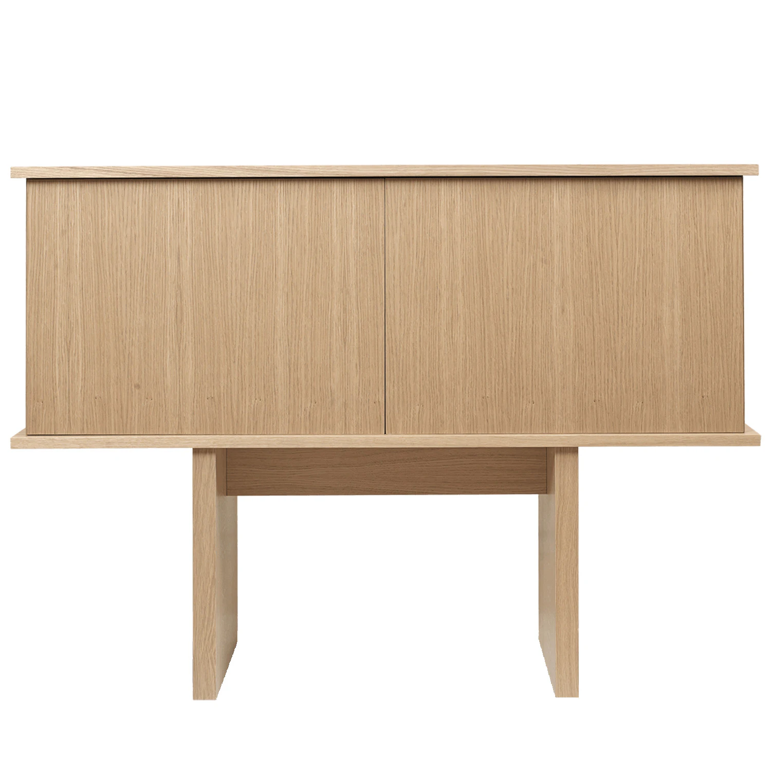 Ferm Living Stilt Single Sideboard - Sidobord & Avlastningsbord Ek Neutral Ek