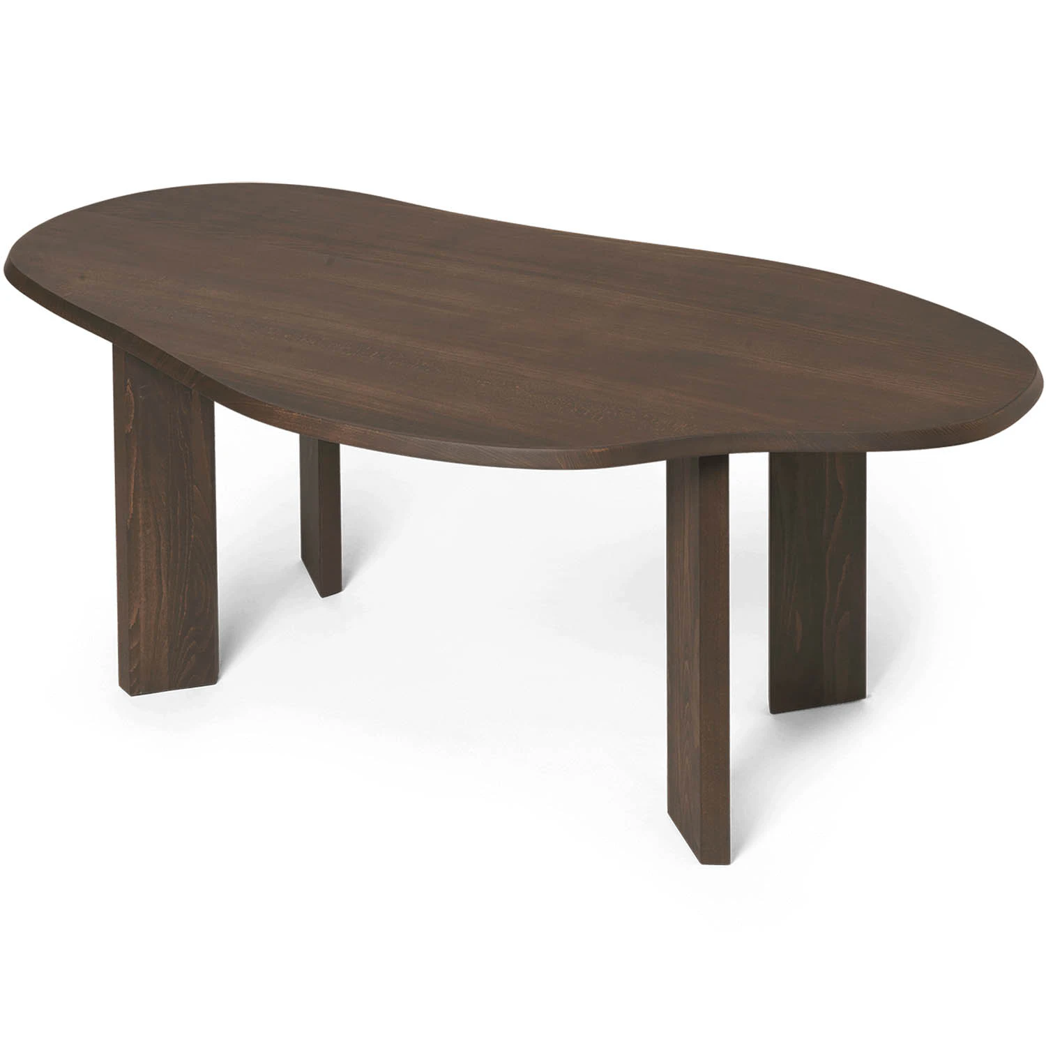 Ferm Living Tarn Skrivbord Dark Stained - Skrivbord Bok M&ouml;rkbetsad