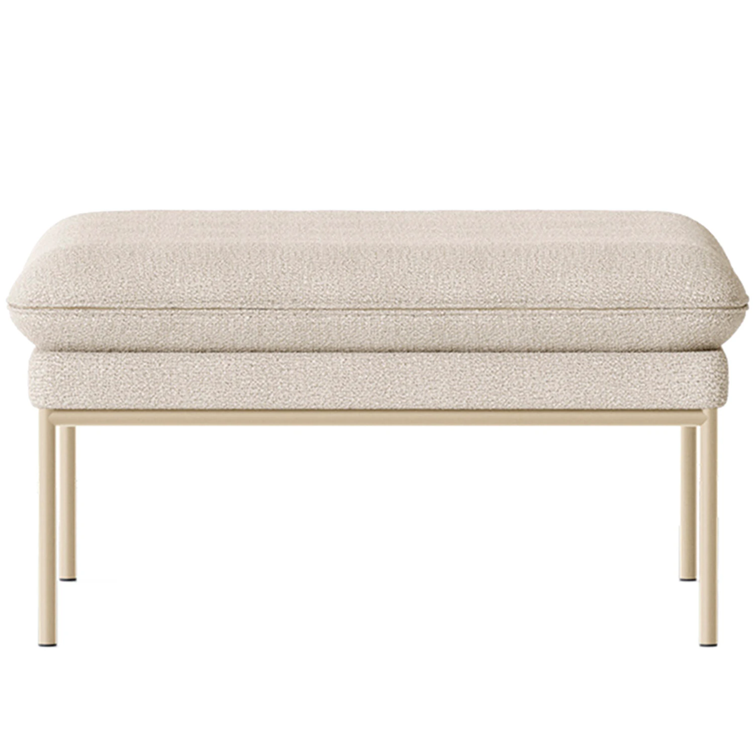 Ferm Living Turn Boucle Sittpuff /kashmir - Sitts&auml;ckar & Sittpuffar Boucl&eacute; Off-White