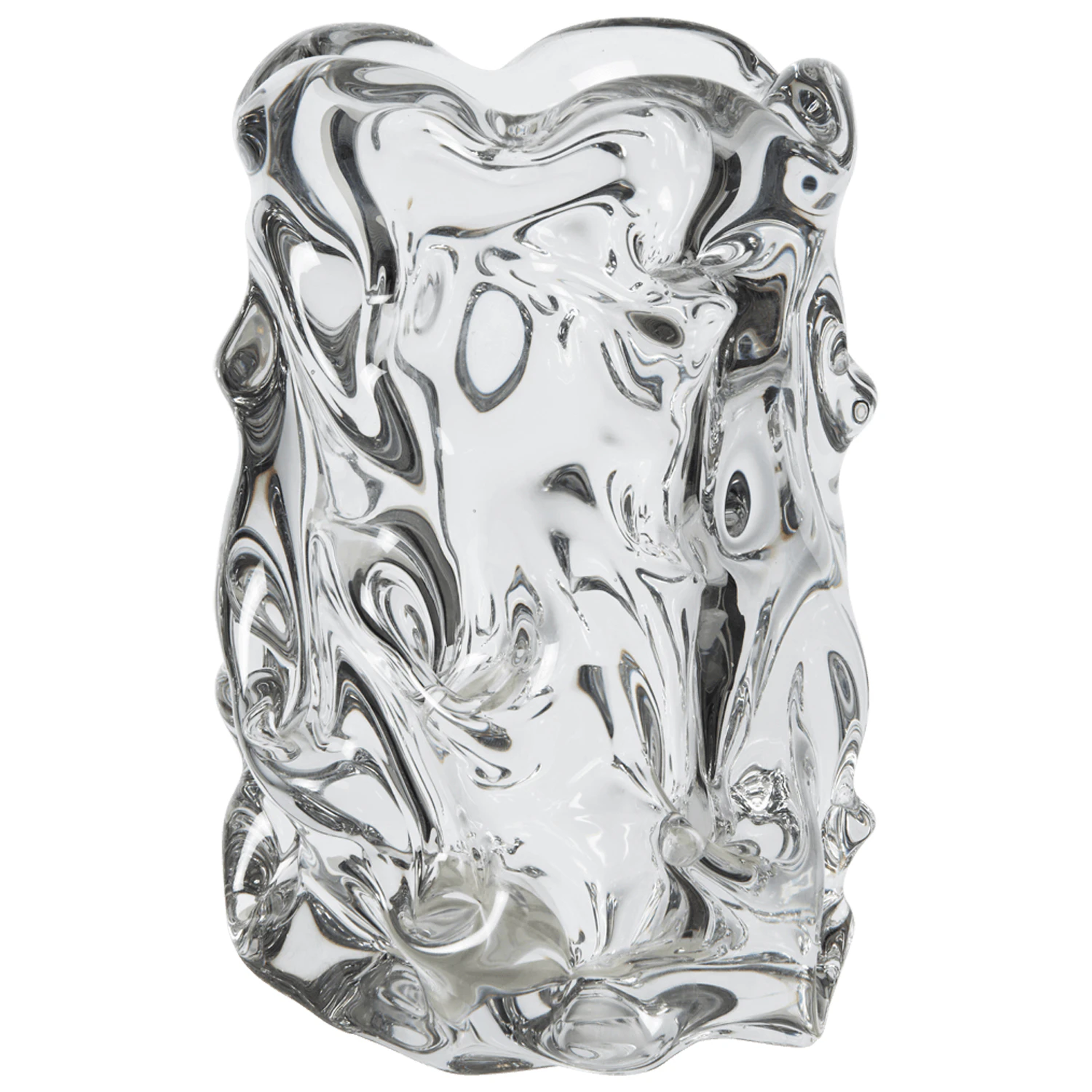 Ferm Living Virelle Vas 18 Cm - Vaser Munbl&aring;st Glas Klar